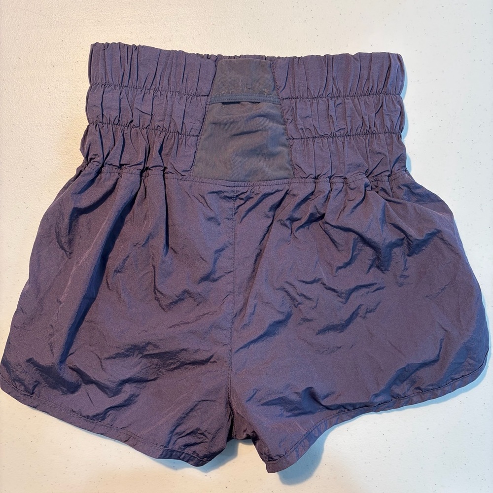 Free People Movement "The Way Home" Purple Athletic Shorts - Picture 2 of 6